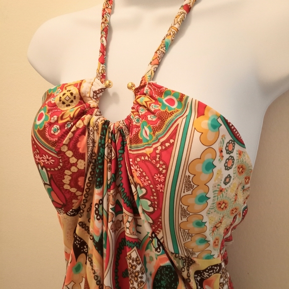 NWT🎁FREE GIFT INCLUDED🎁Maxi, Push-Up Pads Bra, Stretchable Strap Halter Neck - Picture 5 of 12